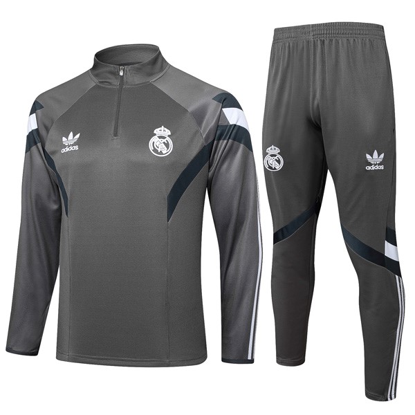 Sudadera De Training Real Madrid 2024-25 Gris 2